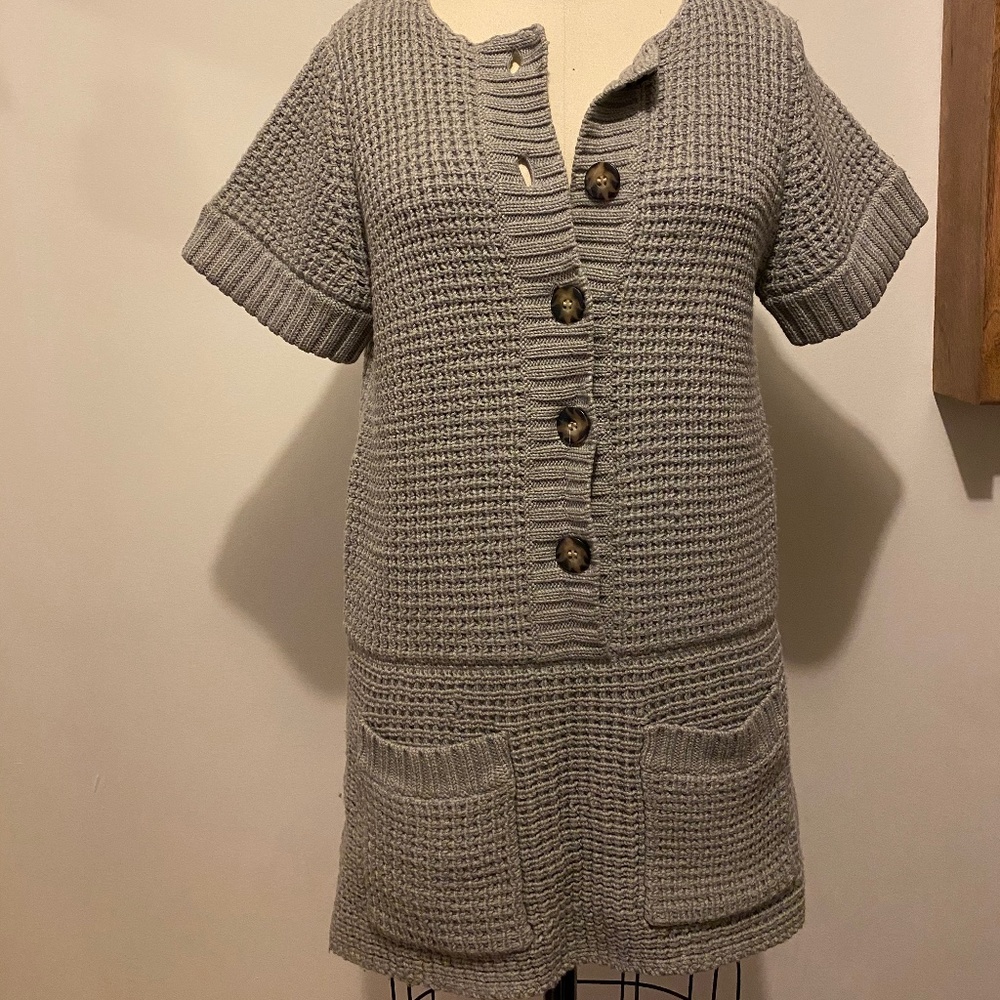 MAYLE oversized knit tunic with pockets